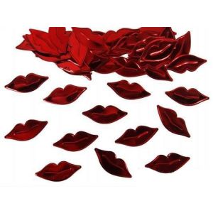 Konfetti PartyDeco Usta, 15g